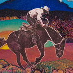 Aaron Morse, Cloud World (Blue Mountain), 2025