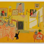 Sophie Treppendahl, Breakfast With Derain and Matisse, Yellow, 2026