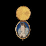 Rowland Lockey, portrait miniature of a lady