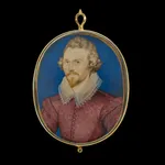 Nicholas Hilliard, Portrait miniature of Queen Elizabeth I, c. 1595
