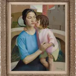 Harold Harvey, ‘A Cornish Girl’, 1916