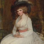 George Romney, Portrait of Mary White (nee Corrance), 1760s