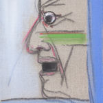 R. B. Kitaj, Yellow Bikini, 2006