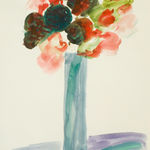 Prunella Clough, Wet Street, 1986