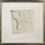 Ben Nicholson, Still life (blue), 1962