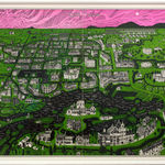 Grayson Perry, Our Town (green/pink), 2023