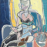 William Scott, Green and Blue Forms