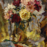 Cyril Mann, Still Life, Flowers, 1967