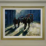 Hazel Soan, Winter Weekend, Fulham Broadway