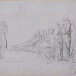 Giovanni Battista TIEPOLO (Venise, 1696 - 1770, Madrid), Head of Giulio Contarini after Alessandro Vittoria