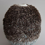 Xanthe Somers, Like Sour Milk On A Hot Day / Large white and orange floor standing vase with black flowers,...