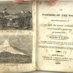 The Wonders of the World: Described According to the Best and Latest Authorities, and Illustrated by Engravings by Rev. C.C. Clarke. Title page.