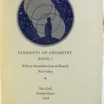 Elements of Geometry, Book I. Title page