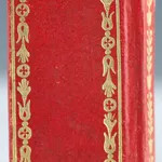 Le Petit Paroissien de la Jeunesse. Back cover board.