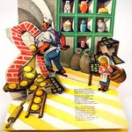 Jedem na prázdniny by Vojtech Kubasta. Pop-up spread