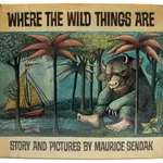 Where the Wild Things Are. Dust jacket front