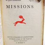 Welfare Handbook No. 8: Education. Together with: Welfare Handbook No. 9: Missions, and Welfare Handbook No. 10: War Memorial illustrated by Eric Gill. Title page No 9.