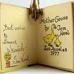 Mother Goose. Inscription