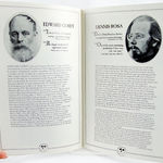 Souvenir booklet for Dracula. Gorey bio