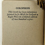The Philosophy of Captain Nemo. Colophon
