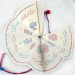 When We Have Loved. Unfolded accordion