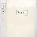 Story of O by Pauline Réage. Dust jacket