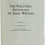 The Field Day Anthology of Irish Writing. Title page