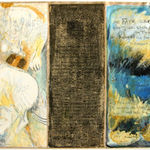 The Tragic History of Hamlet. An Artist's Interpretation of the Classic Text by William Shakespeare illustrated by Mary Heebner. Interior page.