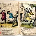 My Own Book of Tales and Pictures. Interior page, color illustrations.