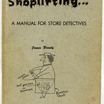 Shoplifting...A Manual for Store Detectives. Front cover