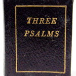 Three Psalms. Eighth, Forty-sixth & One Hundredth. Front conver.
