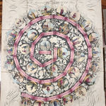 Newton's New Game of Virtue Rewarded and Vice Punished, for the Amusement of Both Sexes. Game board