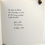 Golden Asses at the Private Presses. Inscription