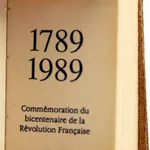 1789-1989. Commémoration du Bicentenaire de La Révolution Française. Déclaration des Droits de L'homme et du Citoyen. Title page
