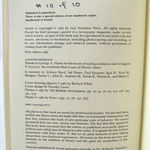 Trash. True Revelations and Strange Happenings from 18 Wheeler Volume 1. Colophon