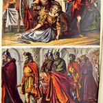 Spiashchaia Tsarevna [The Sleeping Princess]. Interior page, illustration.