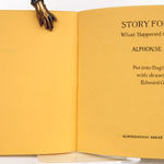 Story for Sara. Title page