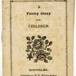 A Pretty Story for Children. Front cover.