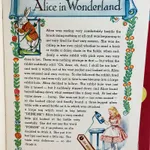 Tony Sarg's Treasure Book. Featuring Alice in Wonderland, Treasure Island, and Rip Van Winkle. Text page