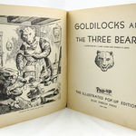 Goldilocks and the Three Bears. Title-page spread