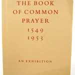 The Book of Common Prayer. The James R. Page Collection. Front cover