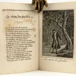 Bibliothèque en Miniature. Illustrated spread