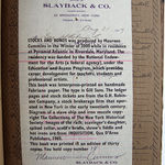 Stocks and Bonds. Colophon