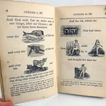 The Hieroglyphic Bible. Interior page.