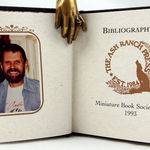 Bibliography of the Ash Ranch Press, est. 1984. Title-page spread