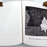 Uncorrected proof for The Gashlycrumb Tinies. Illustration