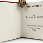 The Model E. Title page