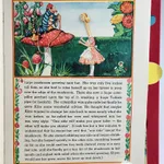 Tony Sarg's Treasure Book. Featuring Alice in Wonderland, Treasure Island, and Rip Van Winkle. Text page