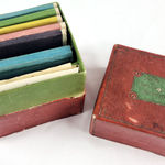 Jeu de voyages dans les cinq parties du monde. Set in box