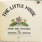 The Little House. Title page with signature